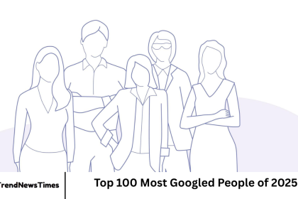 Top 100 Most Googled People of 2025